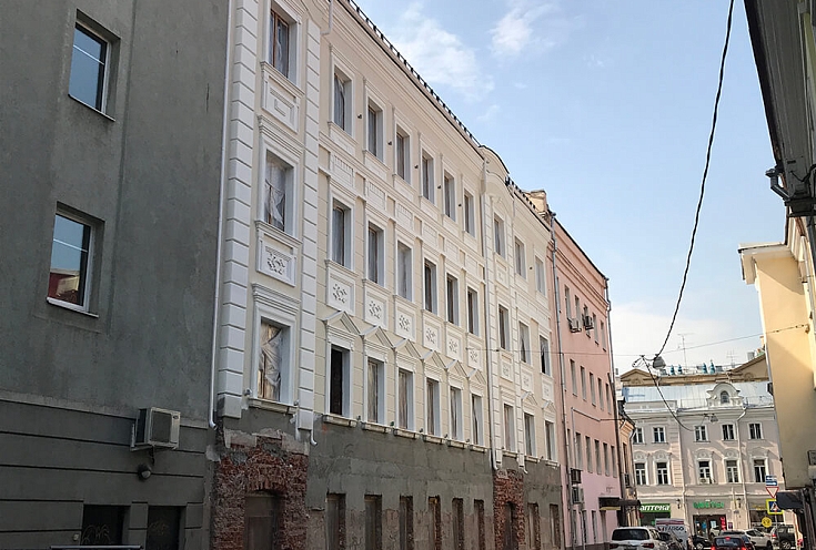 Историческое здание в Сретенском тупике