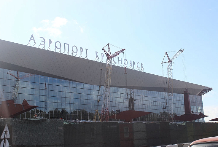 Международный терминал аэропорта Емельяново