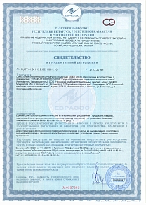 Свидетельство о государственной регистрации
